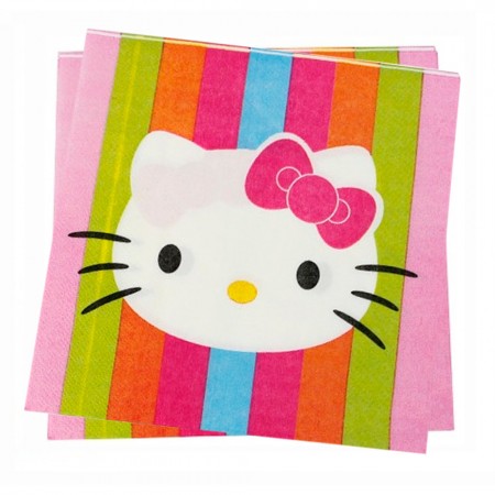 Anúncio: Guardanapos de Papel Hello Kitty 10 Unidades