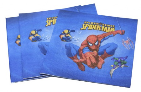 Anúncio: Guardanapos de Papel Homem Aranha 10 Unidades