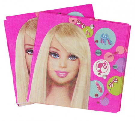 Anúncio: Guardanapos de Papel Barbie 10 Unidades