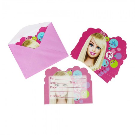 Anúncio: Convite para Festa Barbie 10 Unidades