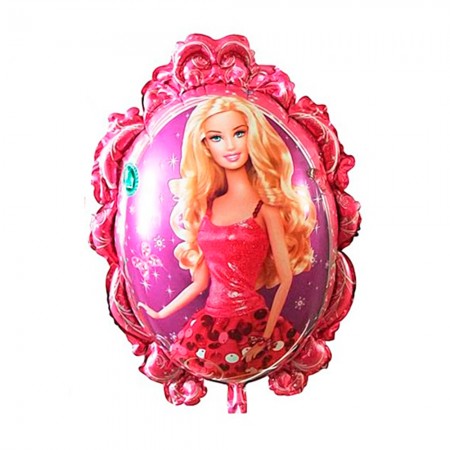 Anúncio: Festa Baloes Barbie Quadro Duplo Esmeral