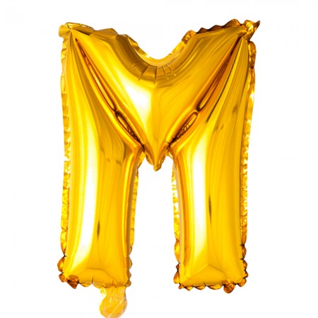 Anúncio: Bal O Para Festas Letra M Dourado T32