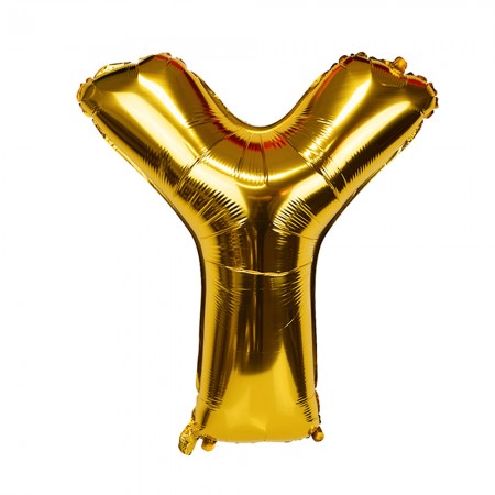 Anúncio: Bal O Para Festas Letra Y T32 Dourado