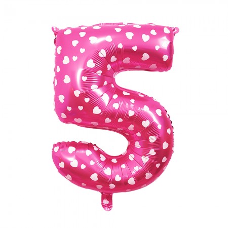 Anúncio: Bal O Para Festas N Mero 5 Pink T16