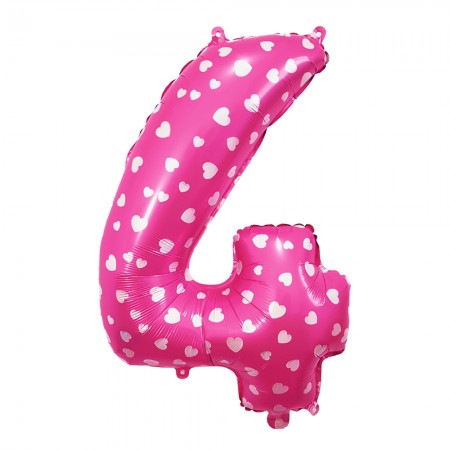 Anúncio: Bal O Para Festas N Mero 4 Pink T32