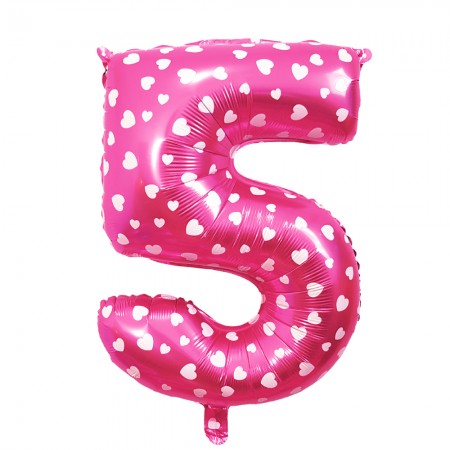 Anúncio: Bal O Para Festas N Mero 5 Pink T32