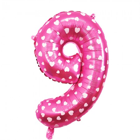 Anúncio: Bal O Para Festas N Mero 9 Pink T32