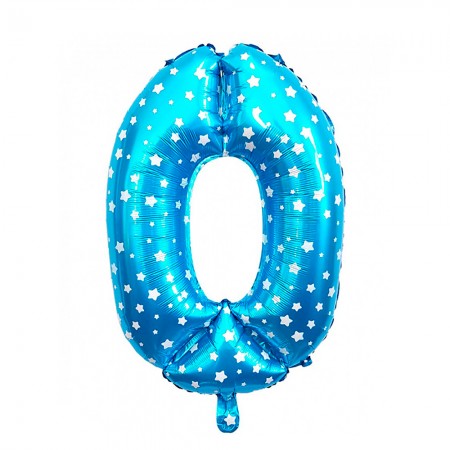 Anúncio: Bal O Para Festas N Mero 0 Azul T16