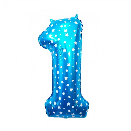 Anúncio: Bal O Para Festas N Mero 1 Azul T16