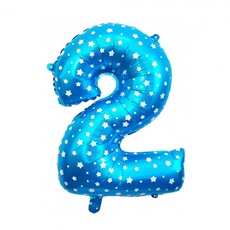 Anúncio: Bal O Para Festas N Mero 2 Azul T16