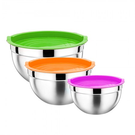 Anúncio: Jogo de Tigelas com Tampa Palazzo PA-13033S Inox 3pcs