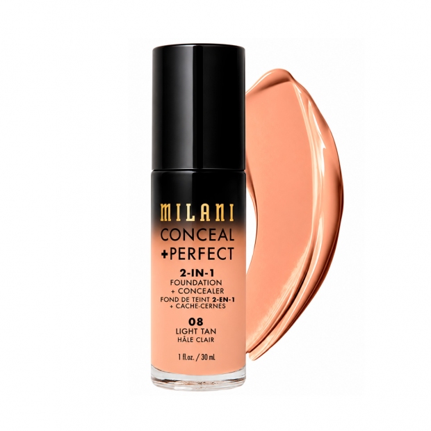Anúncio: Base Corretivo Milani Conceal + Perfect 2-In-1 08 Light Tan 30ml