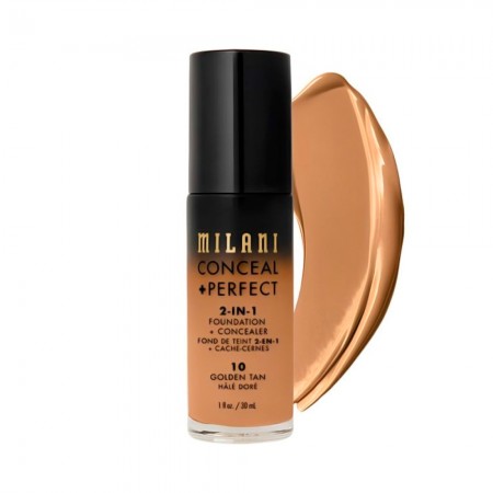 Anúncio: Base Corretivo Milani Conceal + Perfect 2-In-1 10 Golden Tan 30ml