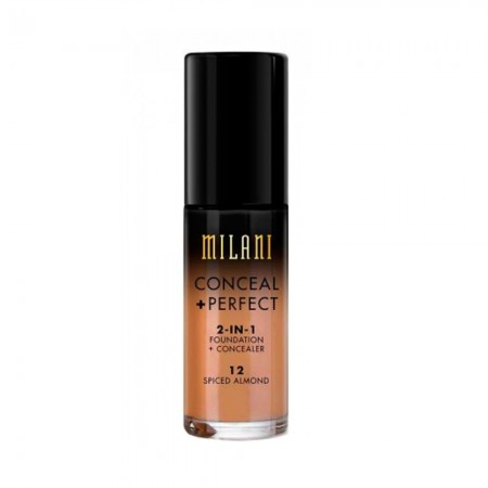 Anúncio: Base Corretivo Milani Conceal + Perfect 2-In-1 12 Spiced Almond