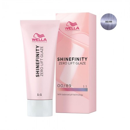 Anúncio: Tinte Wella Semi-Permanente Shinefinity Zero Lift Glaze 00/89 Blue Booster