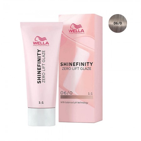 Anúncio: Tinte Wella Semi-Permanente Shinefinity Zero Lift Glaze 06/0 Dark Blonde Natural