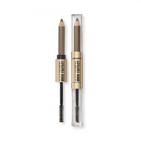Anúncio: Maquiagem para Sobrancelhas Revlon ColorStay Brow Fantasy Pencil & Gel 001 Ash Blonde