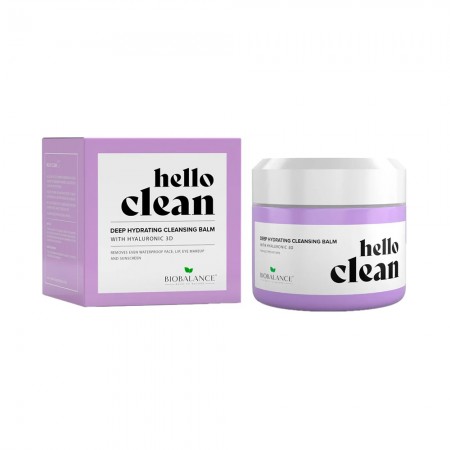 Anúncio: Balsamo Limpador Bio Balance Hello Clean Deep Hydrating Hyaluronic 3d 100ml