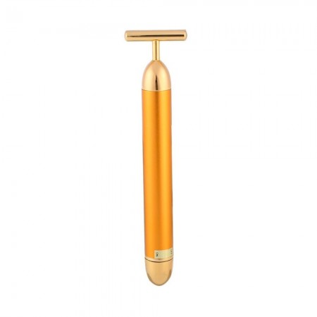 Anúncio: Rolo Facial Massageador V21 Dourado