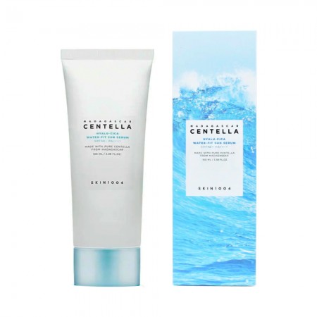 Anúncio: Protetor Solar Facial SKIN1004 Madagascar Centella Hyalu-Cica Water-Fit Sun Serum SPF 50+ PA++++ 100ml