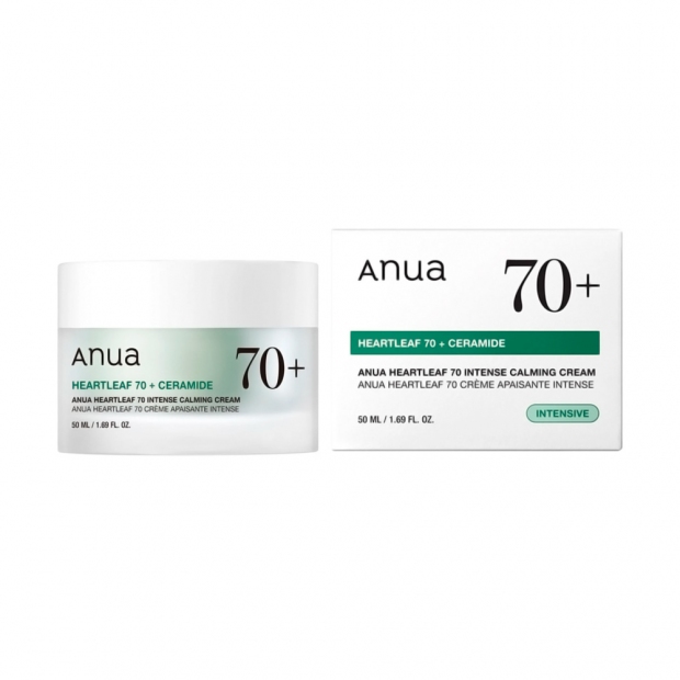 Anúncio: Creme Facial Calmante ANUA Heartleaf 70 + Ceramide Intense 50ml