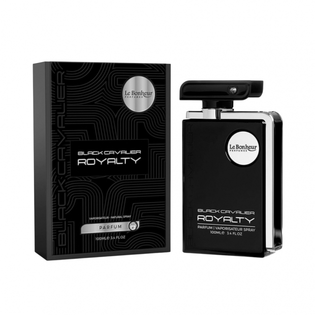 Anúncio: Perfume Le Bonheur Black Cavalier Royalty Parfum Unissex 100ml