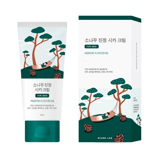 Anúncio: Creme Facial Round Lab Calming Cica Cream For Men 75ml