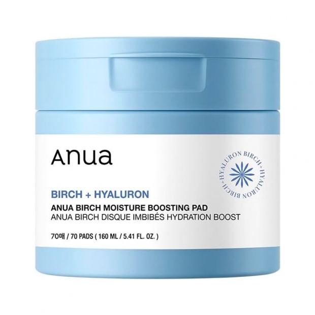 Anúncio: Pads ANUA Birch Moisture Boosting 70pcs