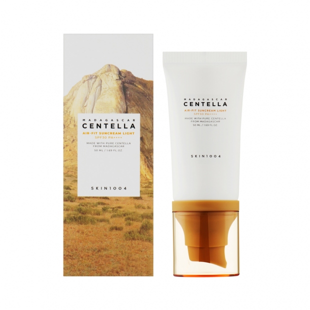 Anúncio: Protetor Solar SKIN1004 Madagascar Centella Air-Fit Suncream Light SPF30 PA++++ 50ml
