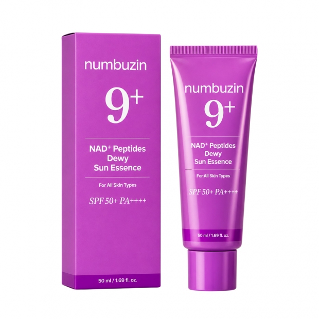 Anúncio: Protetor Solar Facial Numbuzin No 9 NAD Peptides Dewy Sun Essence 50ml