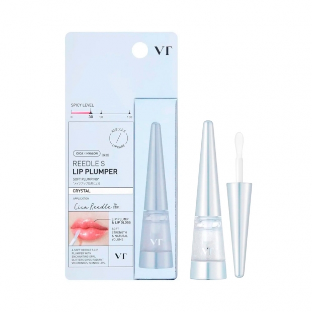Anúncio: Gloss Labial VT Cosmetics Reedle Shot Lip Plumper Crystal 4.3g