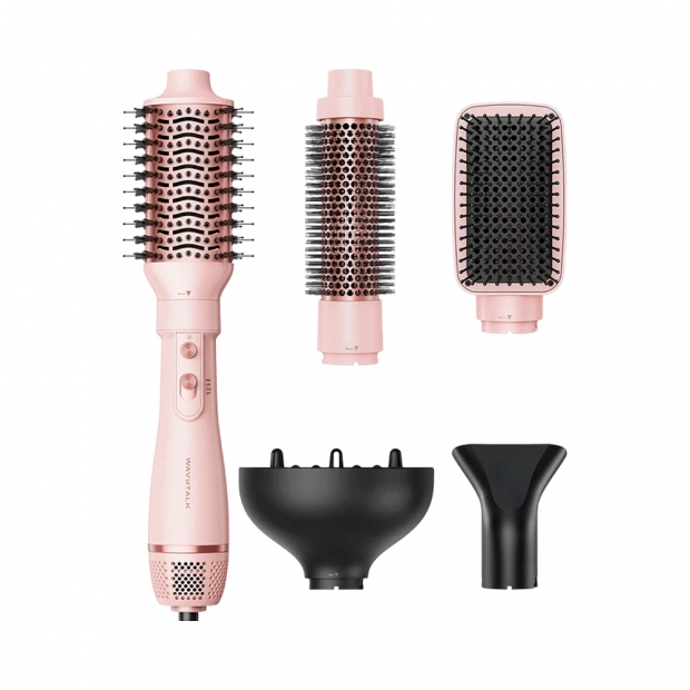 Anúncio: Kit Escova Secadora Wavytalk Air Sculpt 5-in-1 Pink 220V