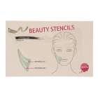 Modelador de Contorno Facial Beauty Stencils 2x1