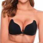 Suti� de Tecido Invis�vel Preto Tamanho  (B) (40-42)