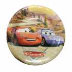 Pratos Descart�veis para Festa Mcqueen 10 Unidades 23 x 23 cm