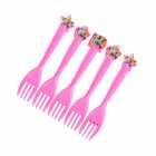 Garfos Descart�veis para Festa Party Favlors Princesas 10pcs