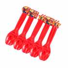 Colheres Descart�veis para Festa Party Favlors Spiderman 10pcs