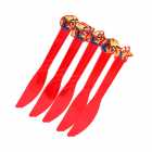 Facas Descart�veis para Festa Party Favlors Spiderman 10pcs