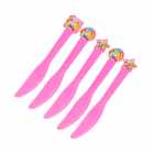 Facas Descart�veis para Festa Party Favlors Princesas 10pcs