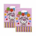 Sacolinha para Anivers�rio Hello Kitty 10 Unidades