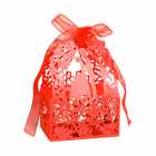 Caixas de Lembrancinhas para Festa Noivos T12 Vermelho