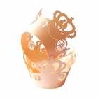 Kit Wraps para Cupcakes Carruagem W50 Nude 25pcs