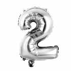 Bal�o N�mero 2 Prata 16 Polegadas