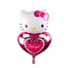 Bal�o para Festas Hello Kitty com Cora��o YSBLY22