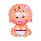 Bal�o para Festa Bebe Menina YSBLY158