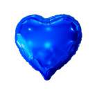 Bal�o para Festas Cora��o YSBLP0 Azul Marinho