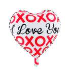 Bal�o para Festas Cora��o I LOVE YOU XOXO 