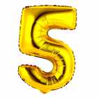 Bal�o N�mero 5 Dourado 32 Polegadas