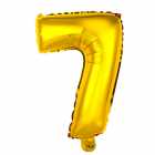 Bal�o N�mero 7 Dourado 32 Polegadas