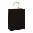 Sacola de Papel Tamanho M�dio Preto 